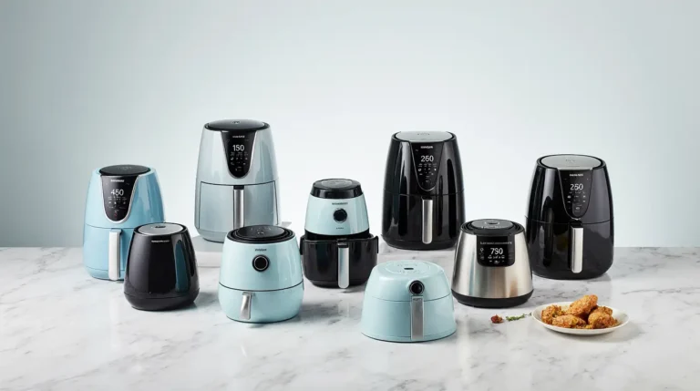 Best air fryer under $100 models comparison display showing top 10 affordable options for budget cooking