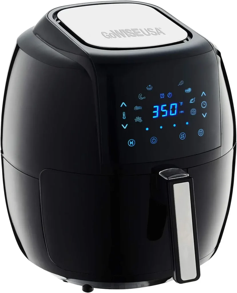GoWISE USA large capacity digital air fryer under $100 perfect for family cooking