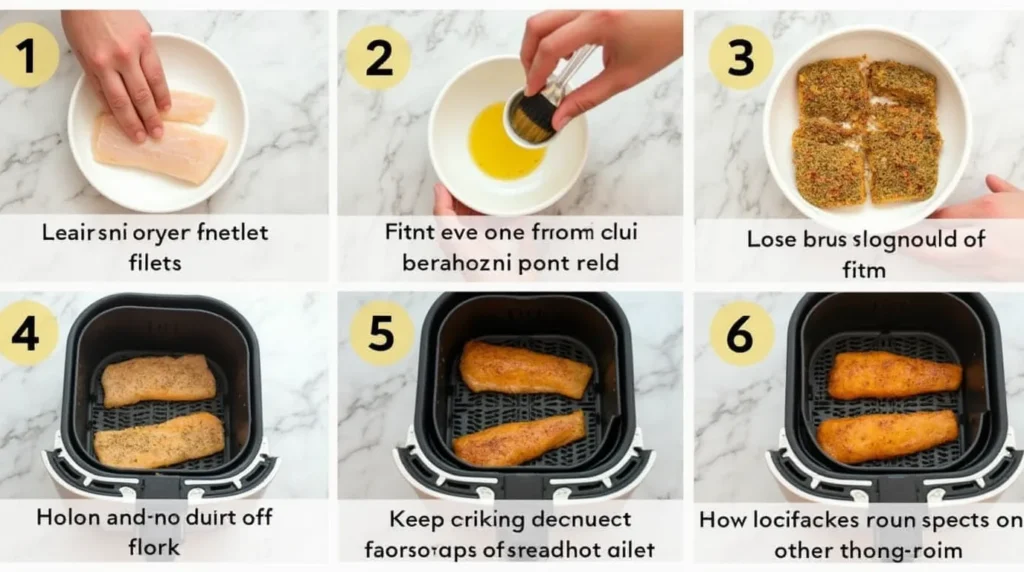 grilled fish in air fryer